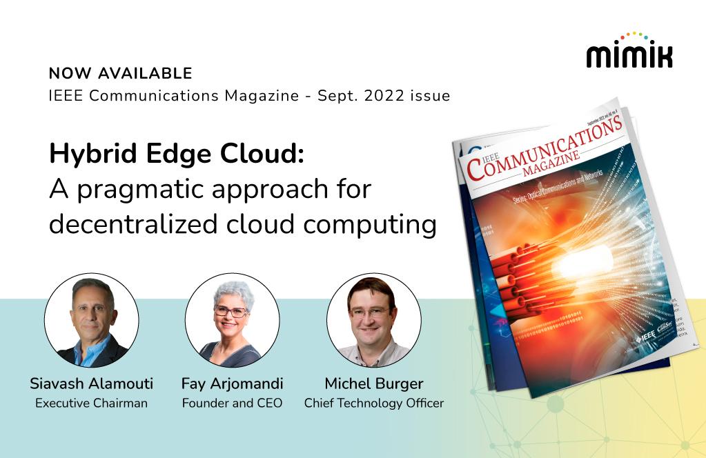 Hybrid Edge Cloud: A pragmatic approach for decentralized cloud computing
